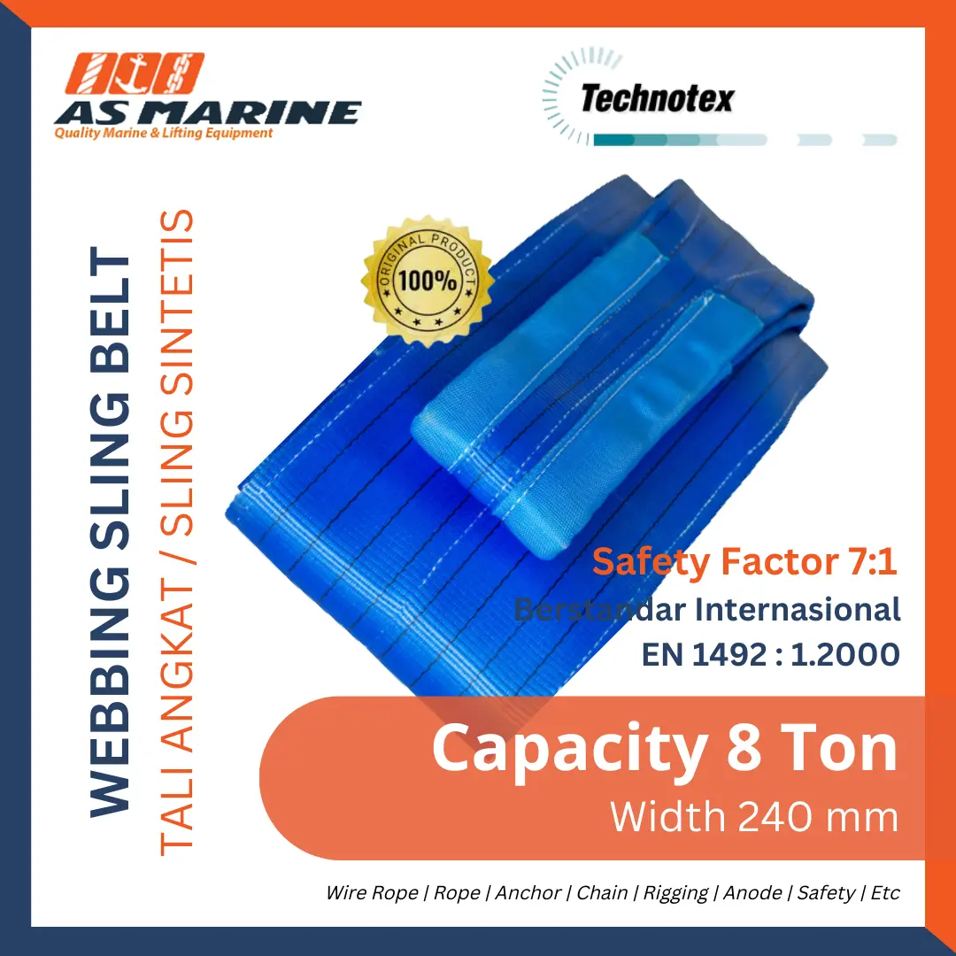 Webbing Sling 8 Ton Technotex